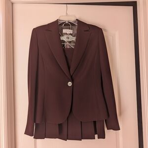 Calvin Klein Women's Chocolate/Plum Suit